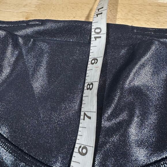 Lululemon Wunder Under SmoothCover Tight 25" Foil Radiate Black Night Size 4 NWT - Picture 11 of 12
